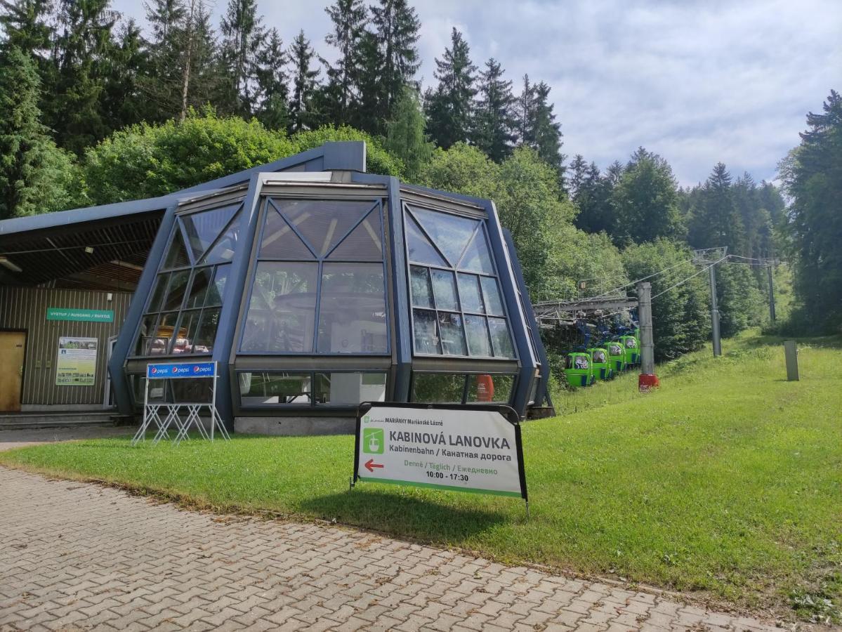 Appartamento Apartmán Friedrichsruh Mariánské Lázně Esterno foto