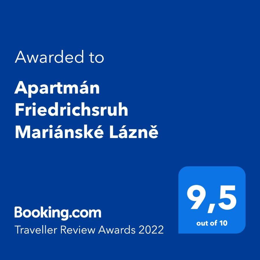 Appartamento Apartmán Friedrichsruh Mariánské Lázně Esterno foto
